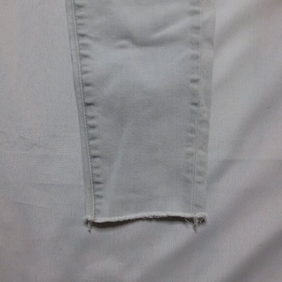 AMERICAN EAGLE womens JEANS light blue SUPER STRETCH X jegging DISTRESSED SIZE 6 - Picture 2 of 15